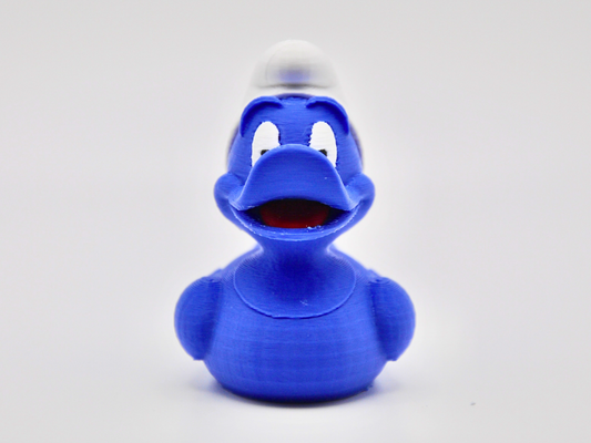 Smurf Duck 3D Printed Belgian Character Figurine