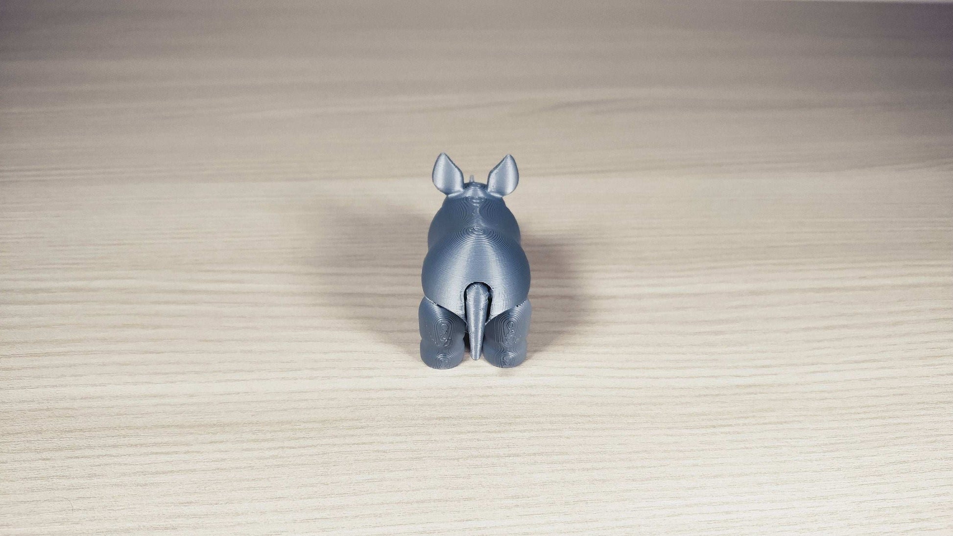 Articulated 3D Printed Rhino: Eco-Friendly Figurine - 3DEvricPrinting