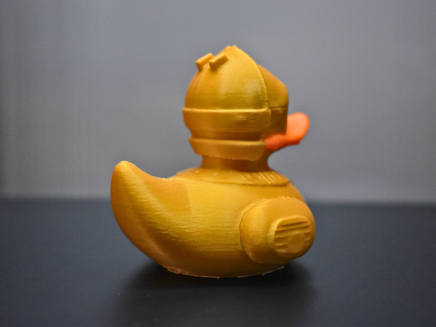 C-3PO Duck 3D Printed Protocol Droid Figurine