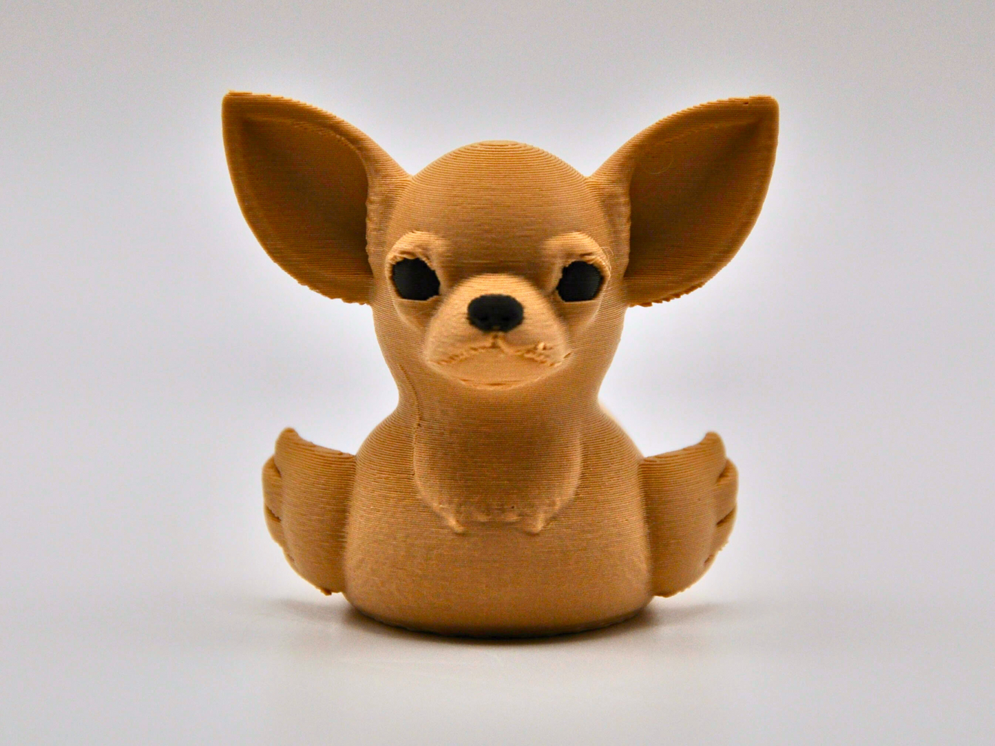 Chihuahua Duck 3D Printed Tiny Guardian Figurine