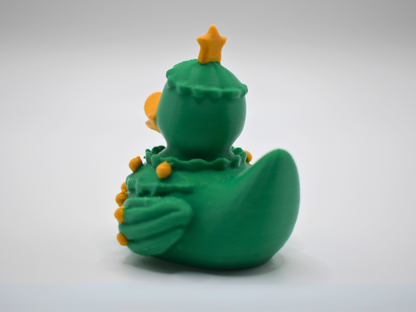 Christmas Tree Duck 3D Printed Holiday Decor Figurine