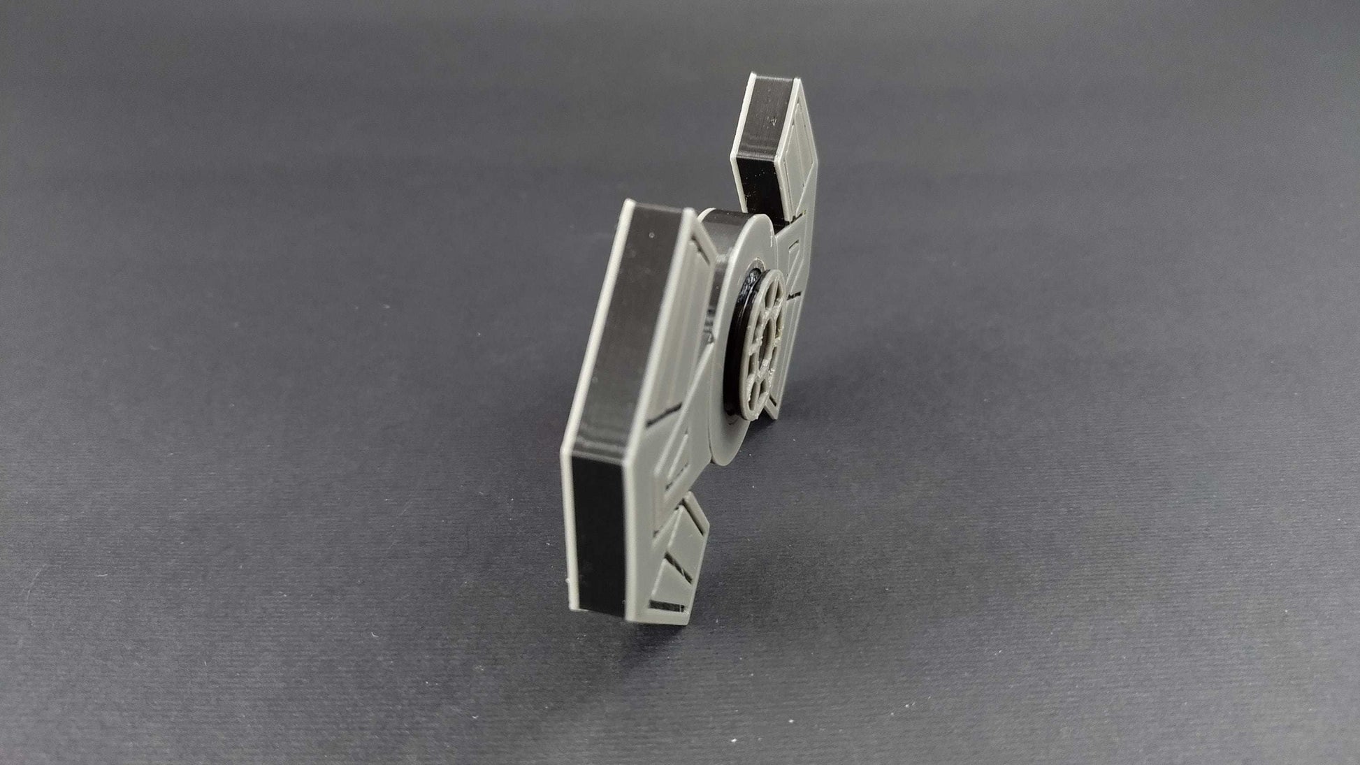 Darth Vader Tie Advanced Fidget Spinner: 3D Printed PLA Plastic - 3DEvricPrinting