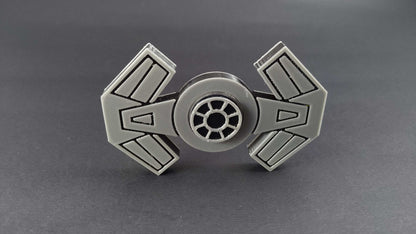 Darth Vader Tie Advanced Fidget Spinner: 3D Printed PLA Plastic - 3DEvricPrinting