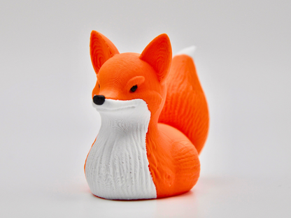 Fox Duck 3D Printed Cunning Canine Figurine