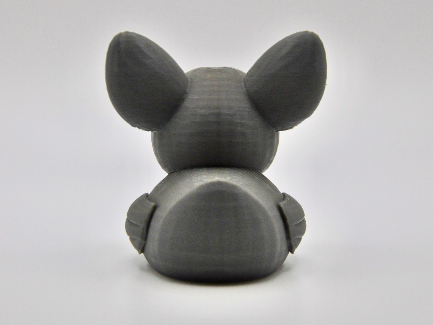 French Bulldog Duck 3D Printed Urban Companion Figurine