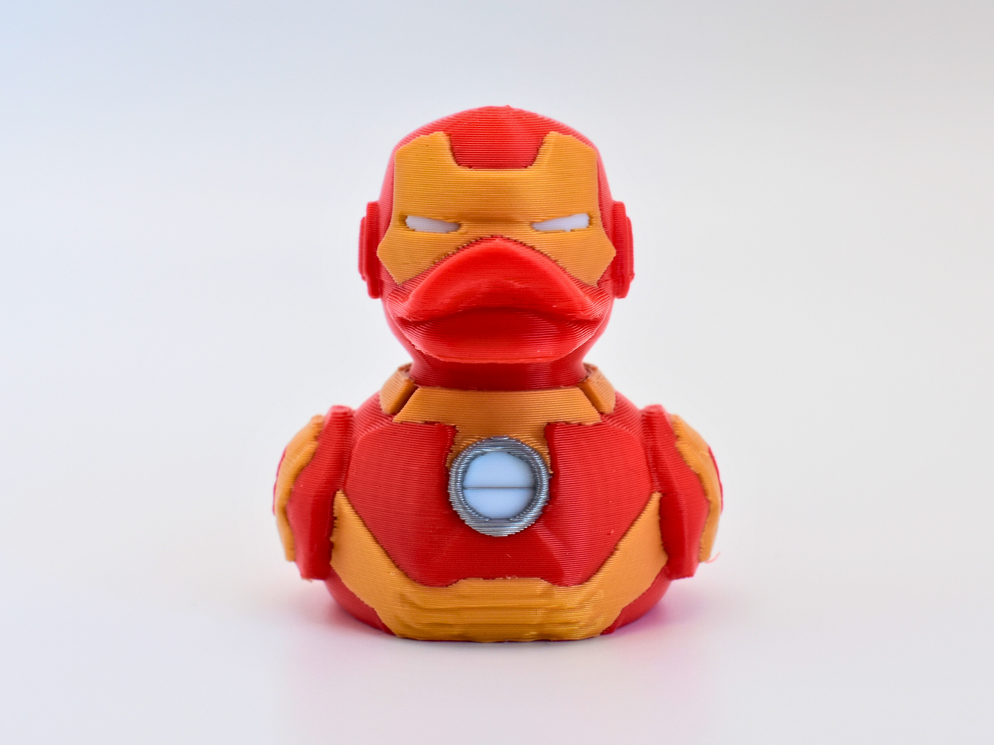 Iron Man Duck 3D Printed Armored Hero Figurine