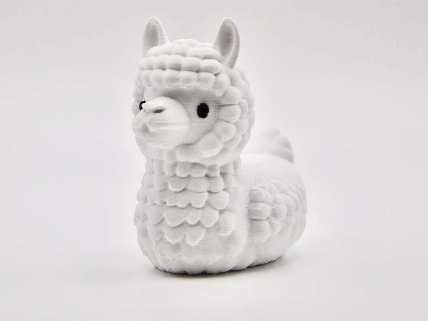 Llama Duck 3D Printed Andean Ambassador Figurine