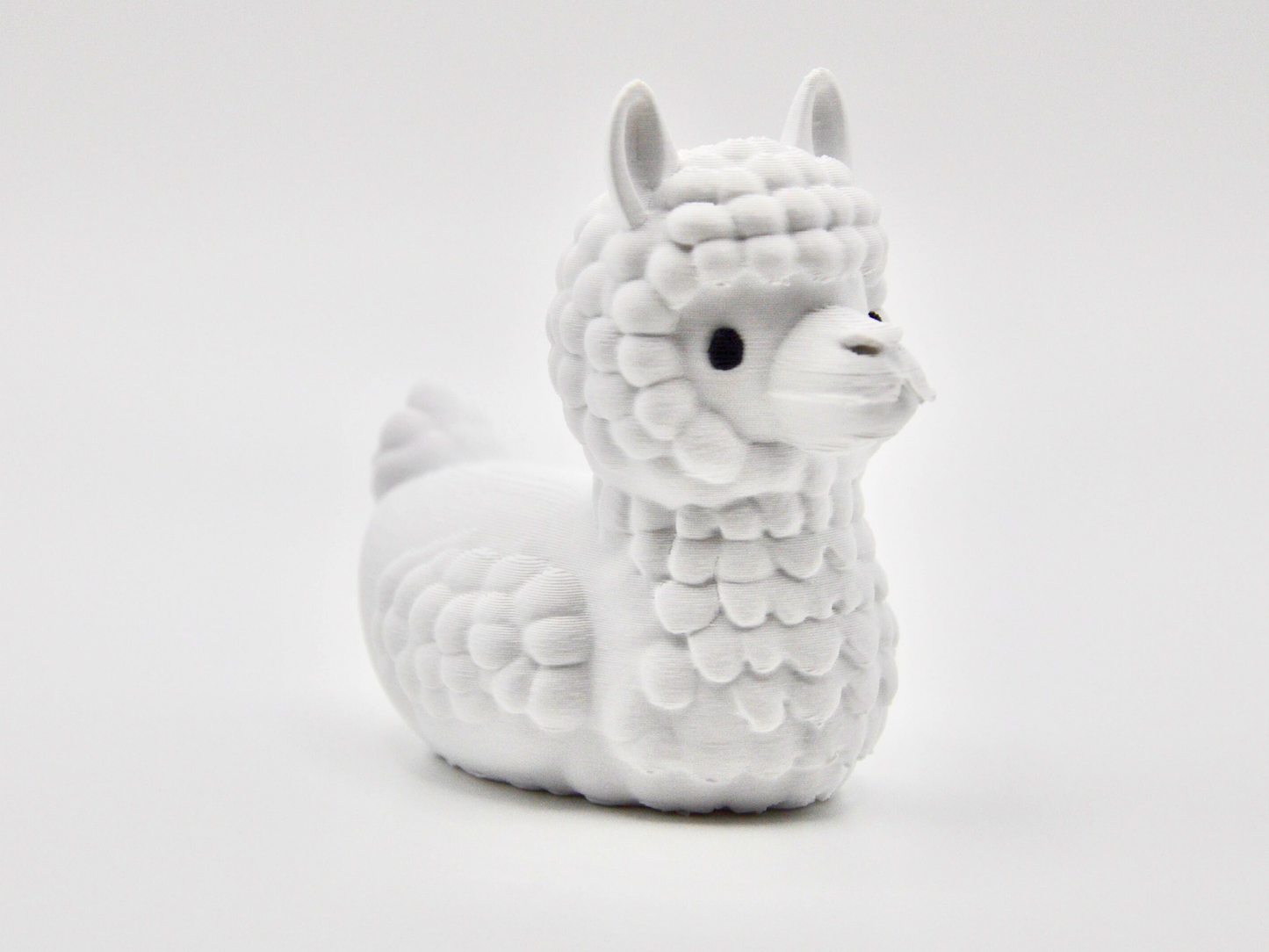 Llama Duck 3D Printed Andean Ambassador Figurine