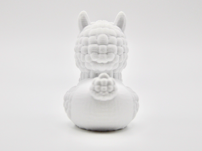 Llama Duck 3D Printed Andean Ambassador Figurine