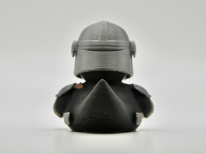 Mandalorian Duck 3D Printed Bounty Hunter Figurine