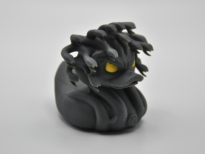 Medusa Duck 3D Printed Mythical Gorgon Figurine