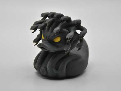 Medusa Duck 3D Printed Mythical Gorgon Figurine