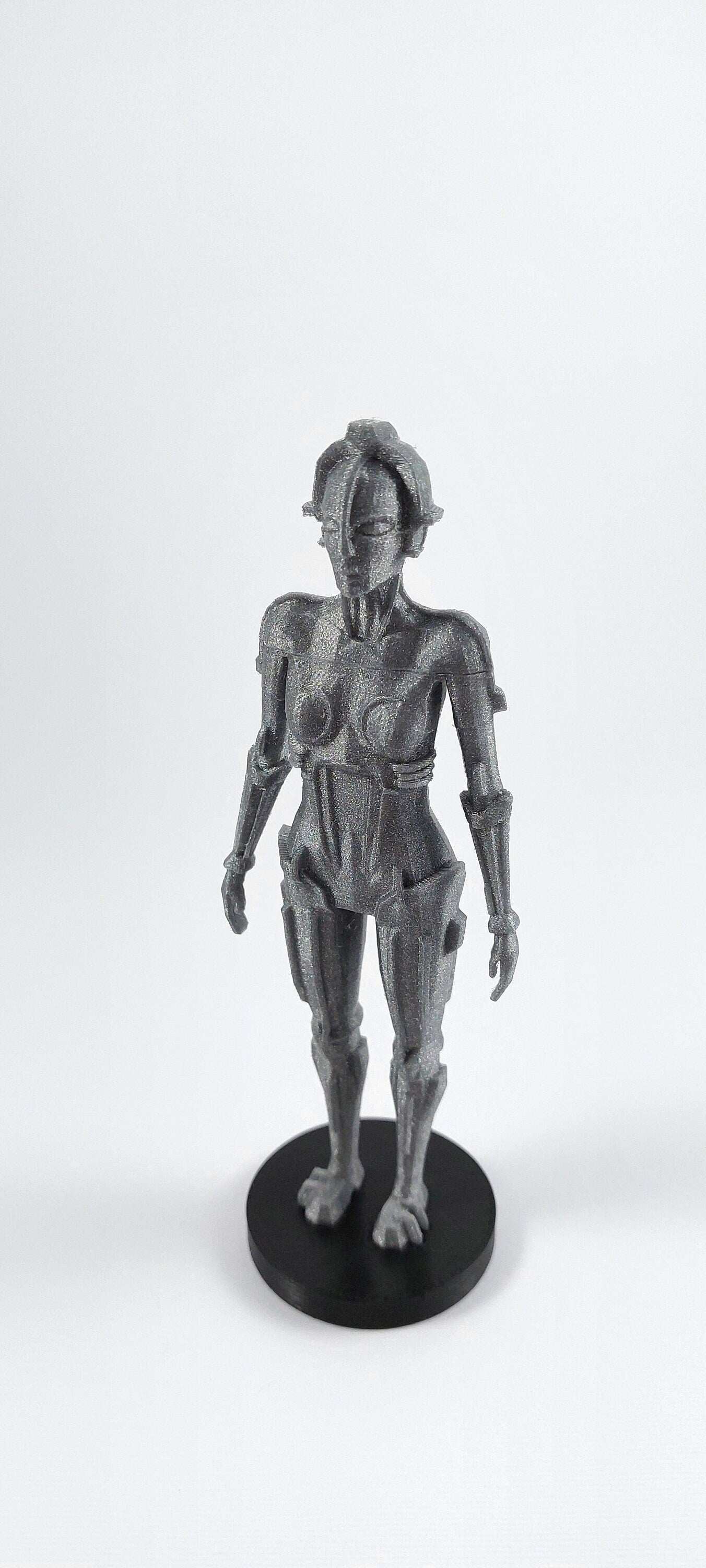 Metropolis Maria Robot Figure: 1927 Sci-Fi 3D Printed Model - 3DEvricPrinting