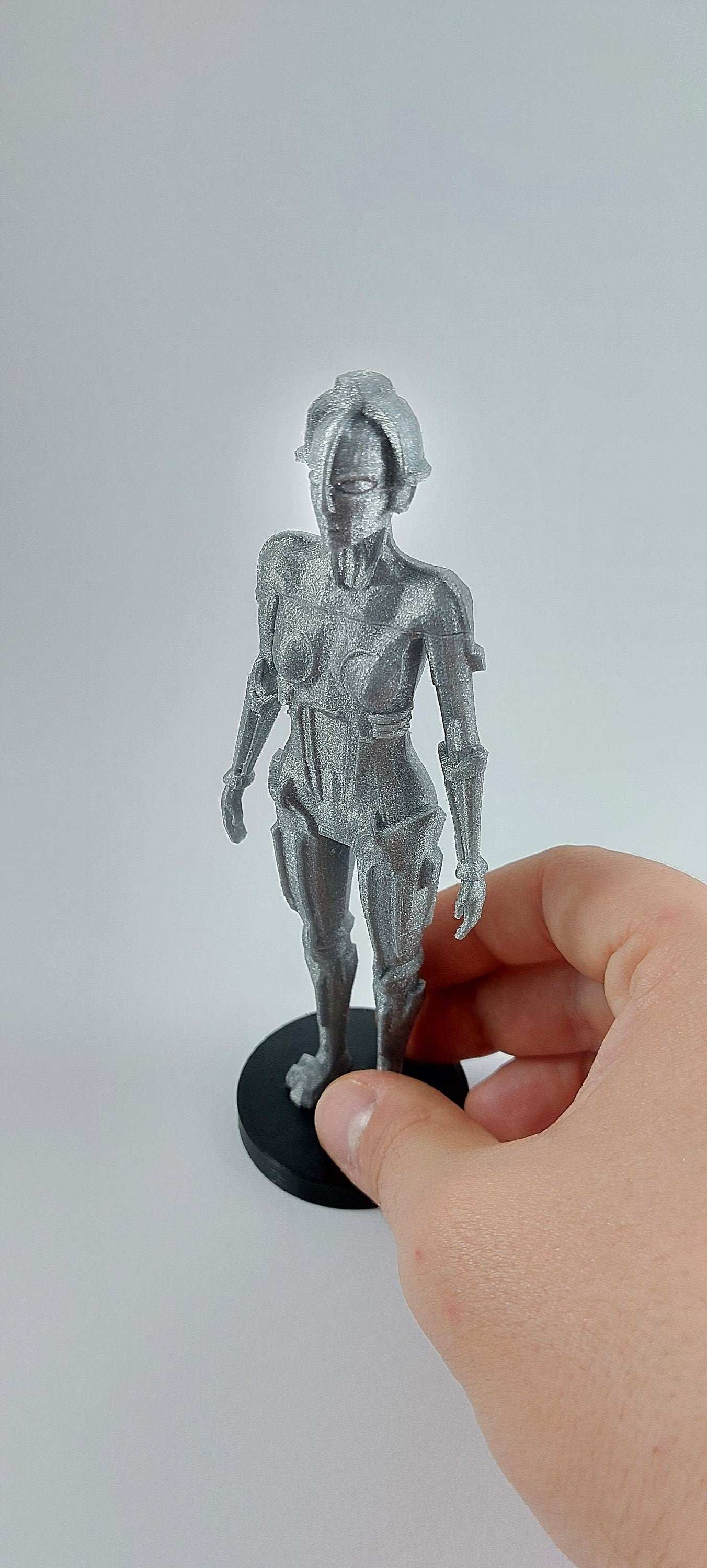 Metropolis Maria Robot Figure: 1927 Sci-Fi 3D Printed Model - 3DEvricPrinting