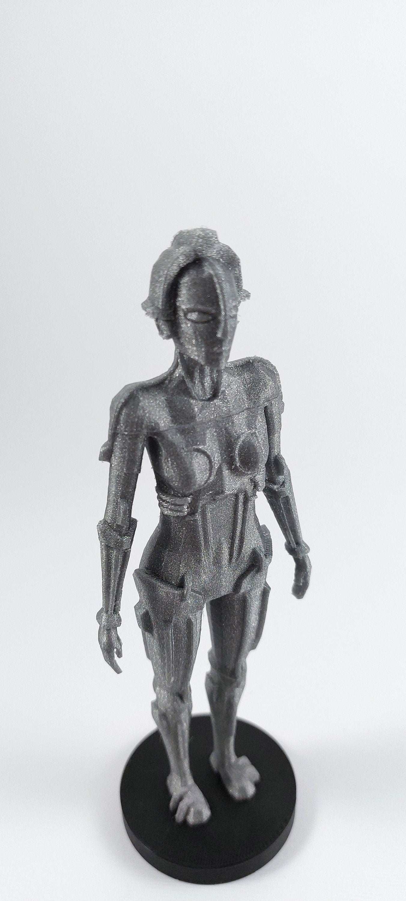 Metropolis Maria Robot Figure: 1927 Sci-Fi 3D Printed Model - 3DEvricPrinting