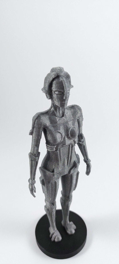Metropolis Maria Robot Figure: 1927 Sci-Fi 3D Printed Model - 3DEvricPrinting