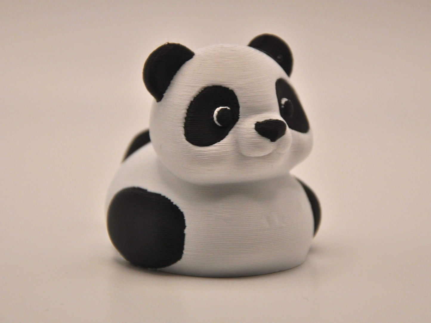 Panda Duck 3D Printed Bamboo Lover Figurine