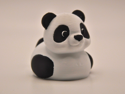 Panda Duck 3D Printed Bamboo Lover Figurine