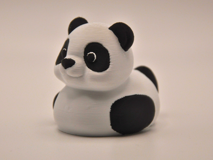 Panda Duck 3D Printed Bamboo Lover Figurine
