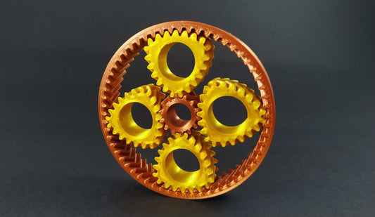 Planetary Gears Fidget Spinner: 3D Printed Stress Reliever - 3DEvricPrinting