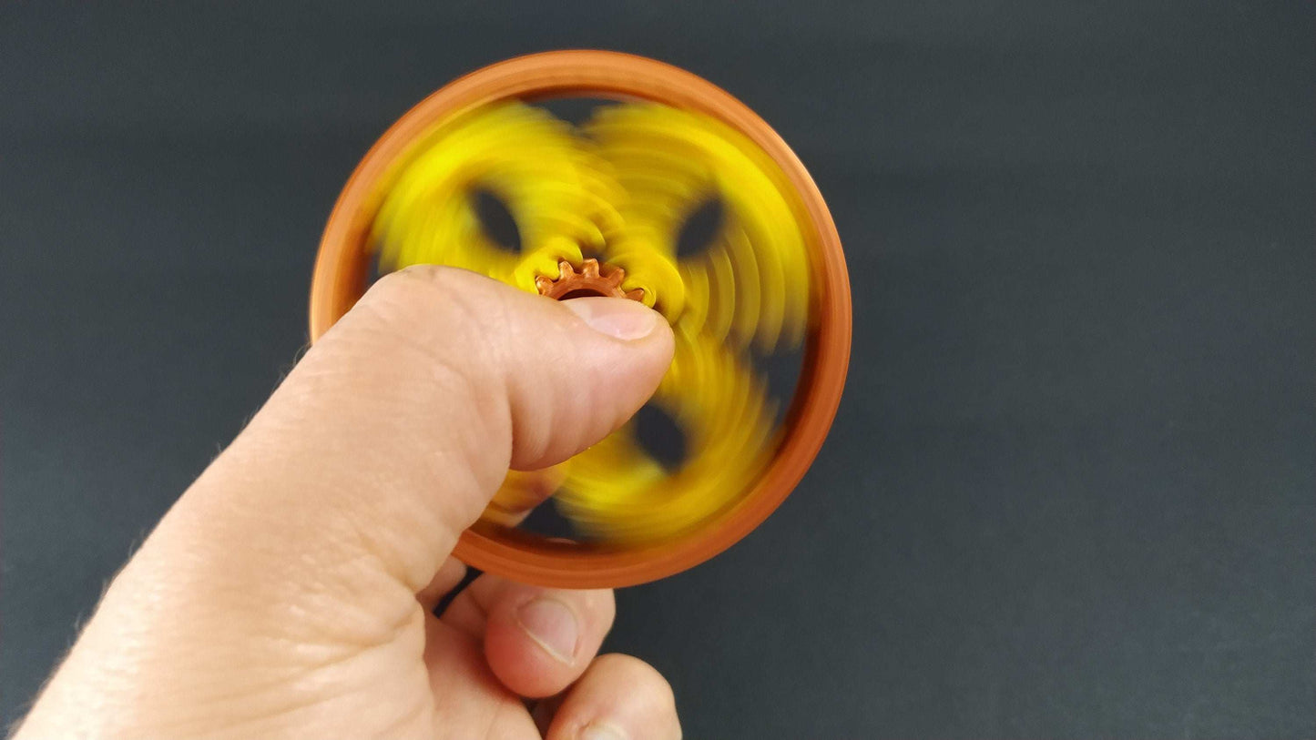 Planetary Gears Fidget Spinner: 3D Printed Stress Reliever - 3DEvricPrinting