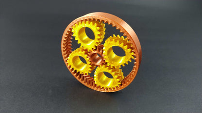 Planetary Gears Fidget Spinner: 3D Printed Stress Reliever - 3DEvricPrinting