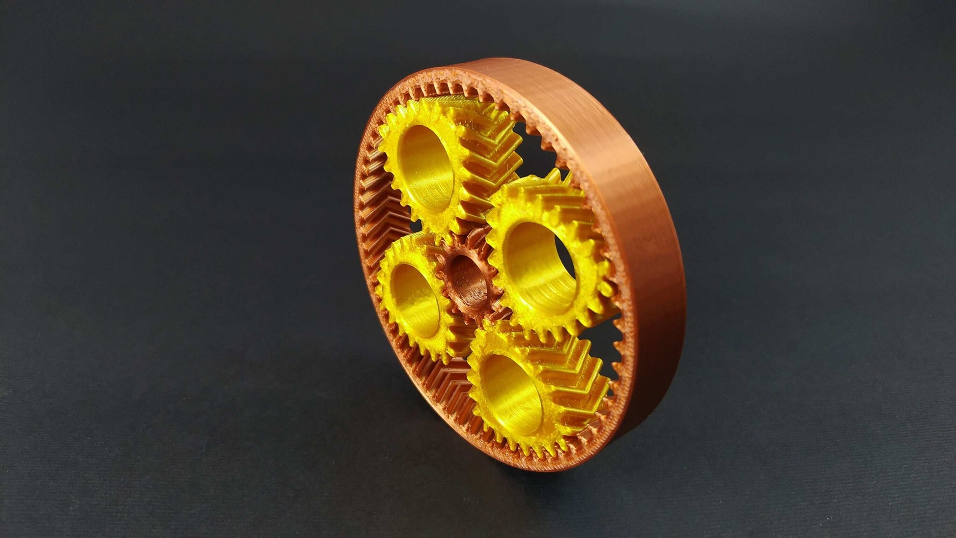 Planetary Gears Fidget Spinner: 3D Printed Stress Reliever - 3DEvricPrinting