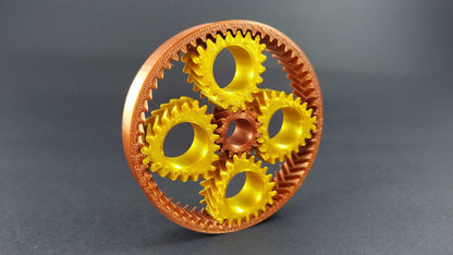 Planetary Gears Fidget Spinner: 3D Printed Stress Reliever - 3DEvricPrinting