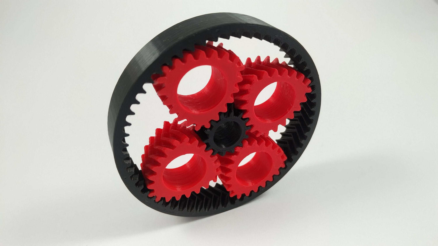 Planetary Gears Fidget Spinner: 3D Printed Stress Reliever - 3DEvricPrinting