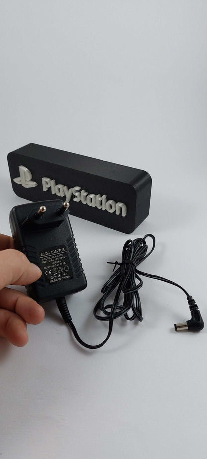 PlayStation Logo LED Lamp – Retro Backlit Table Light, Night Lamp and Gaming Room Decor - 3DEvricPrinting