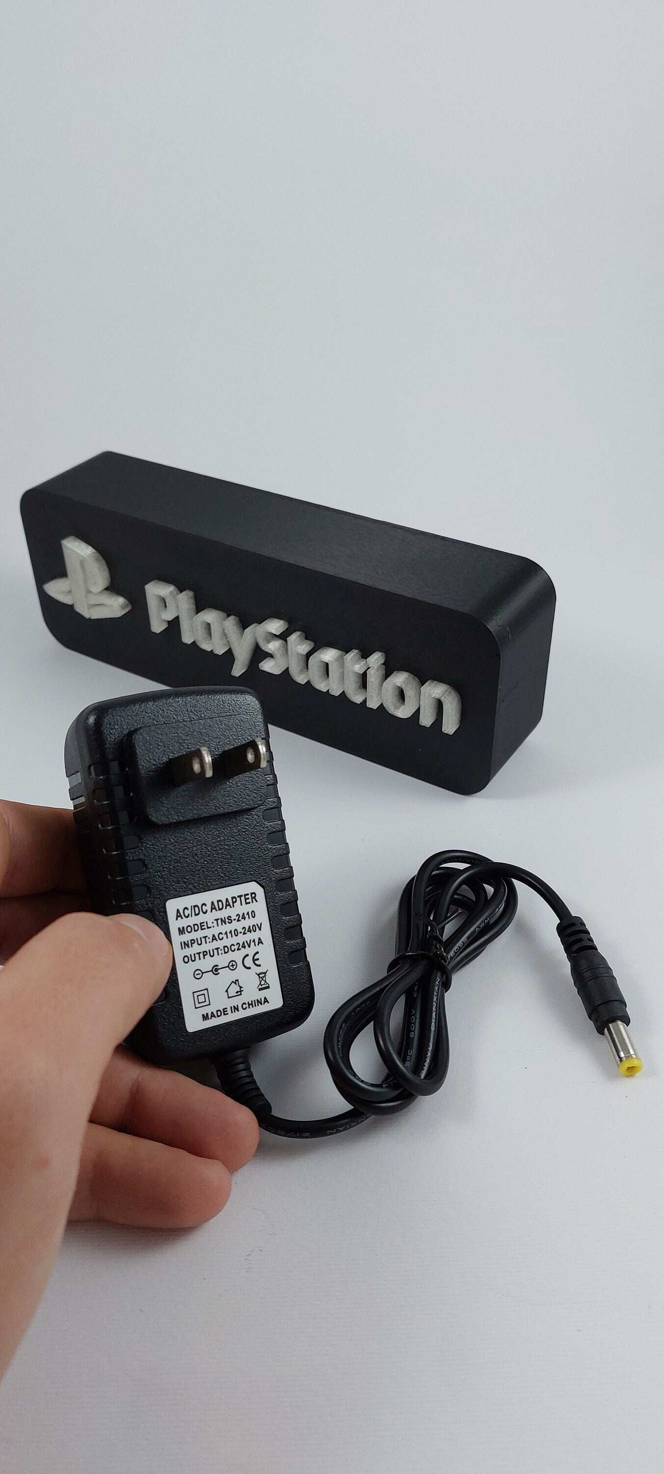PlayStation Logo LED Lamp – Retro Backlit Table Light, Night Lamp and Gaming Room Decor - 3DEvricPrinting