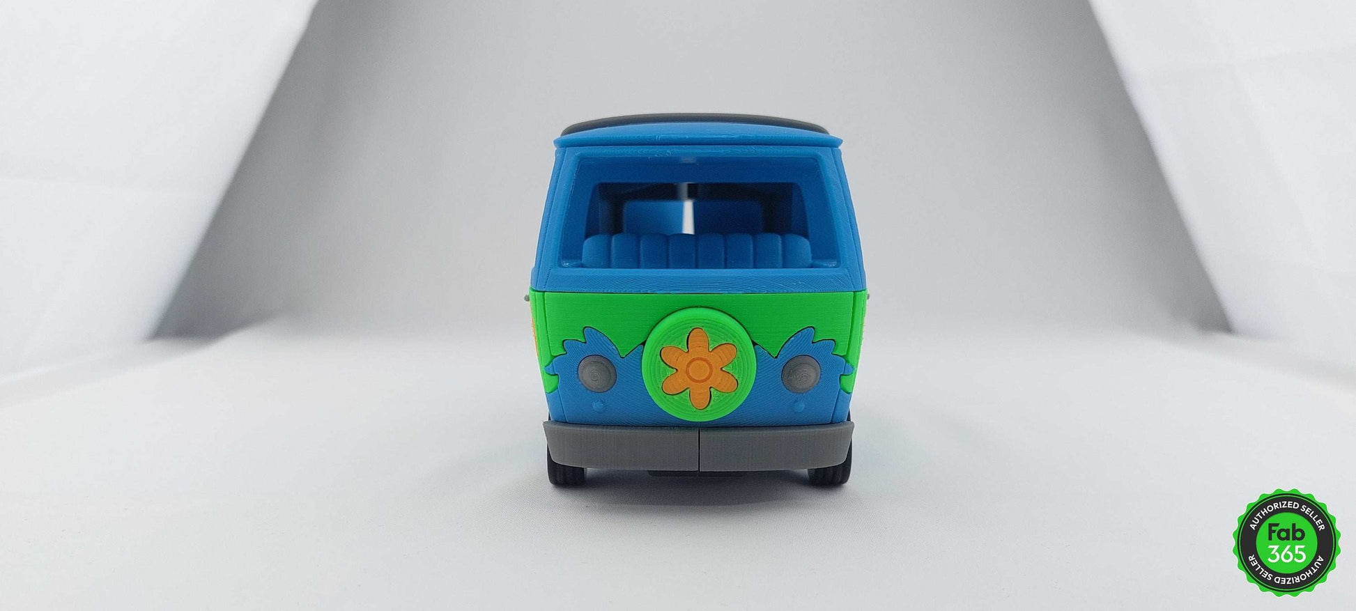 Scooby Doo Mystery Machine 3D Printed Car Replica – Collectible Cartoon Van Model - 3DEvricPrinting