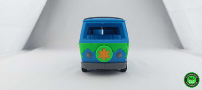 Scooby Doo Mystery Machine 3D Printed Car Replica – Collectible Cartoon Van Model - 3DEvricPrinting