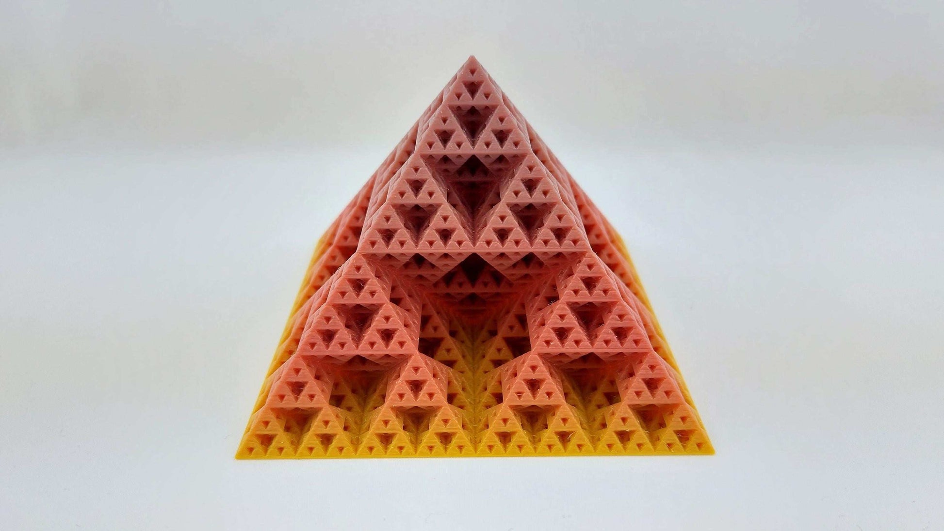 Sierpiński Triangle Pyramid: 3D Printed Fractal Sculpture - 3DEvricPrinting