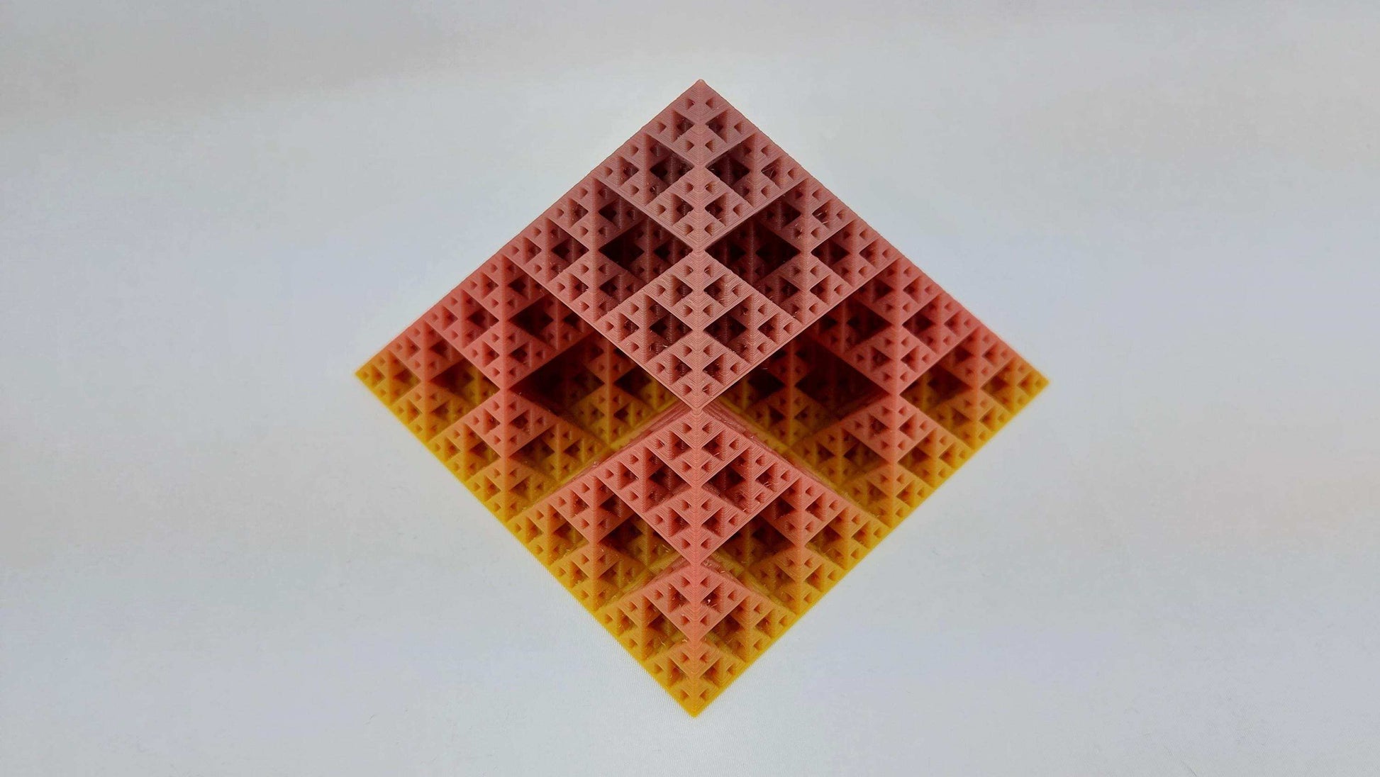 Sierpiński Triangle Pyramid: 3D Printed Fractal Sculpture - 3DEvricPrinting