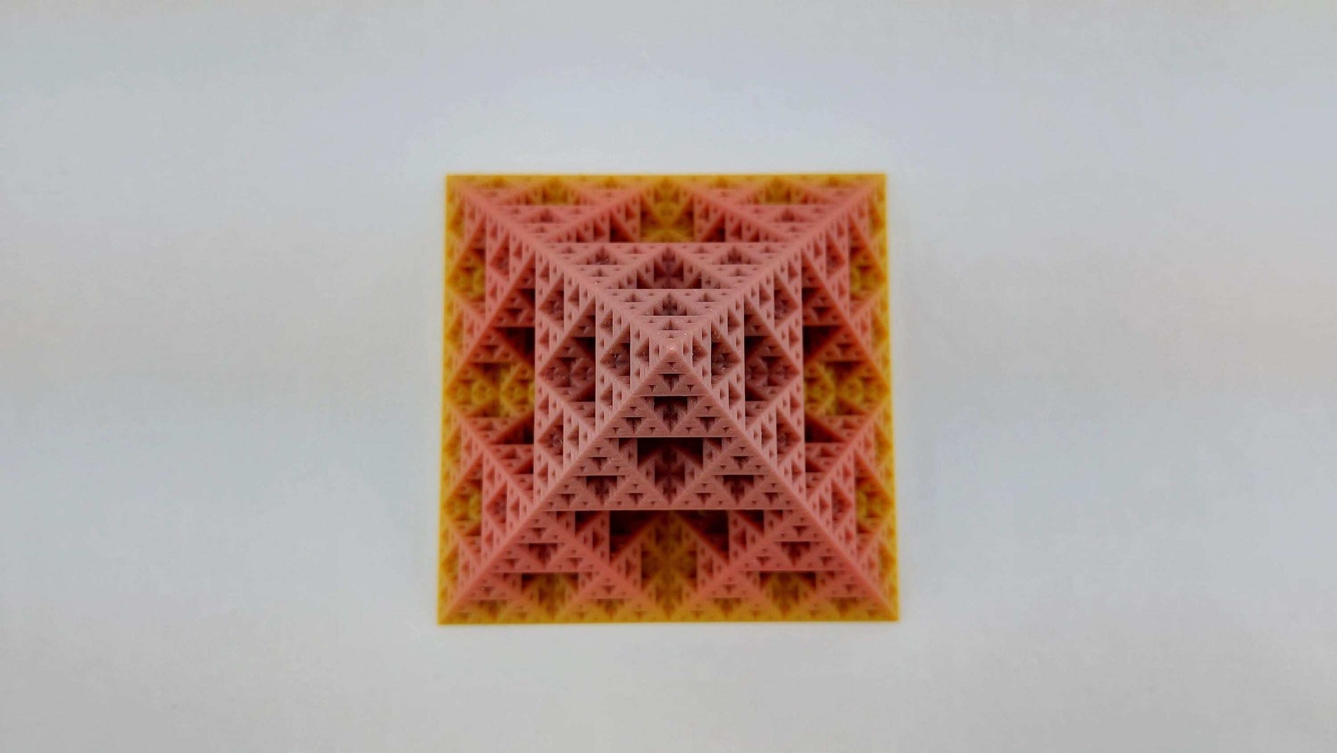Sierpiński Triangle Pyramid: 3D Printed Fractal Sculpture - 3DEvricPrinting