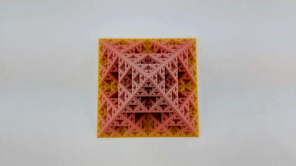 Sierpiński Triangle Pyramid: 3D Printed Fractal Sculpture - 3DEvricPrinting