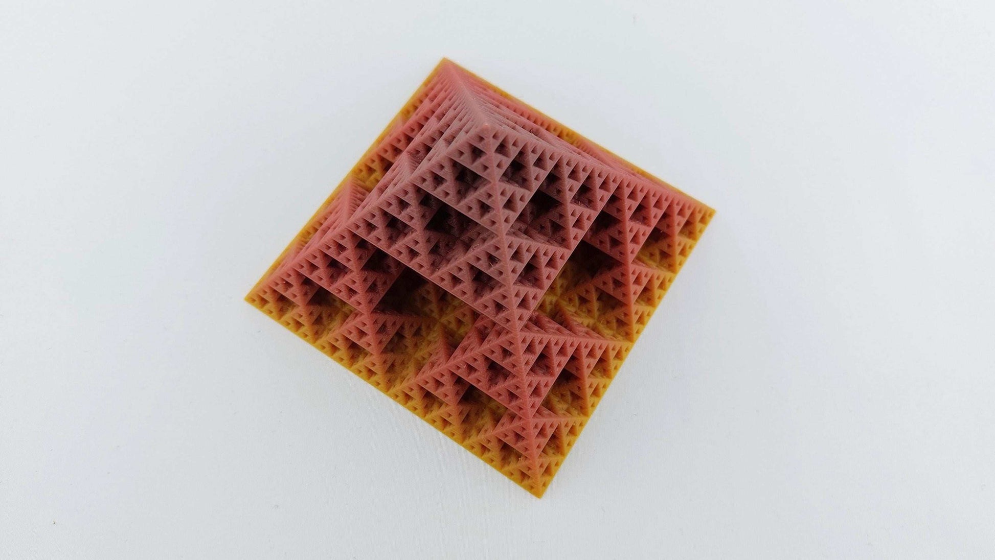 Sierpiński Triangle Pyramid: 3D Printed Fractal Sculpture - 3DEvricPrinting