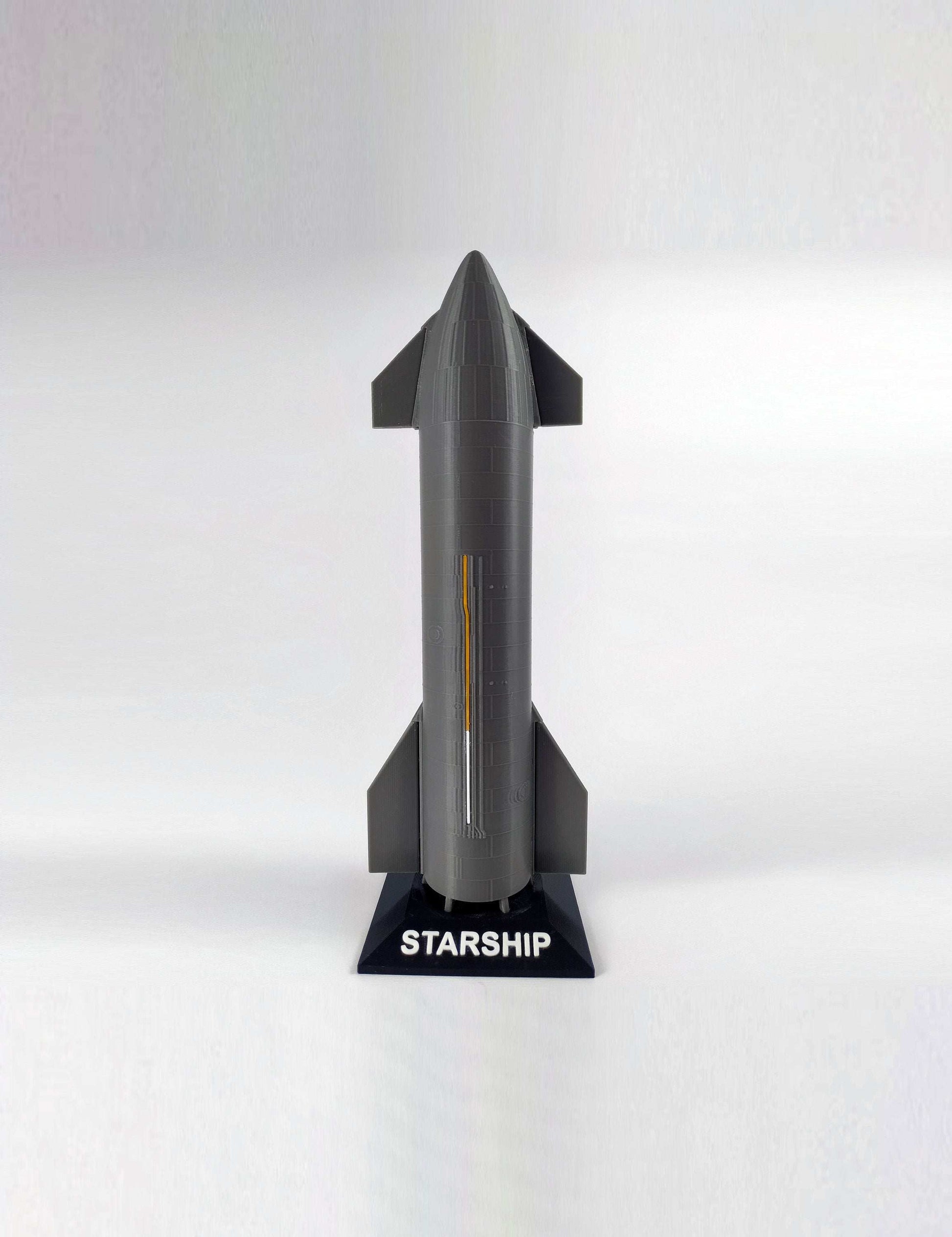 SpaceX Starship SN9 Rocket Model – 1:200 Scale Highly Detailed Collectible with Display Stand - 3DEvricPrinting