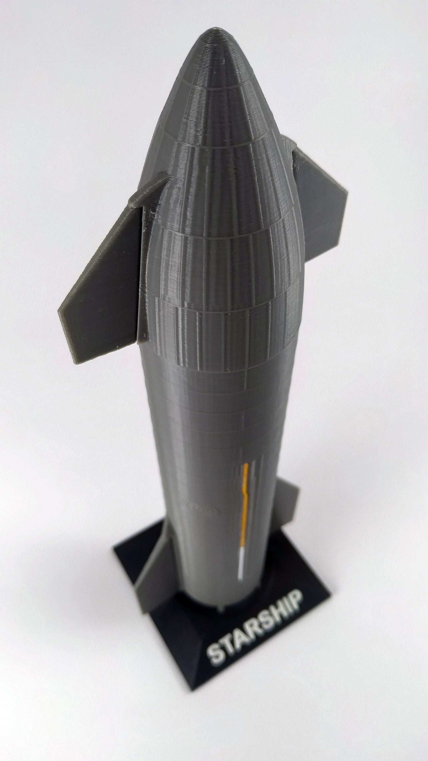 SpaceX Starship SN9 Rocket Model – 1:200 Scale Highly Detailed Collectible with Display Stand - 3DEvricPrinting
