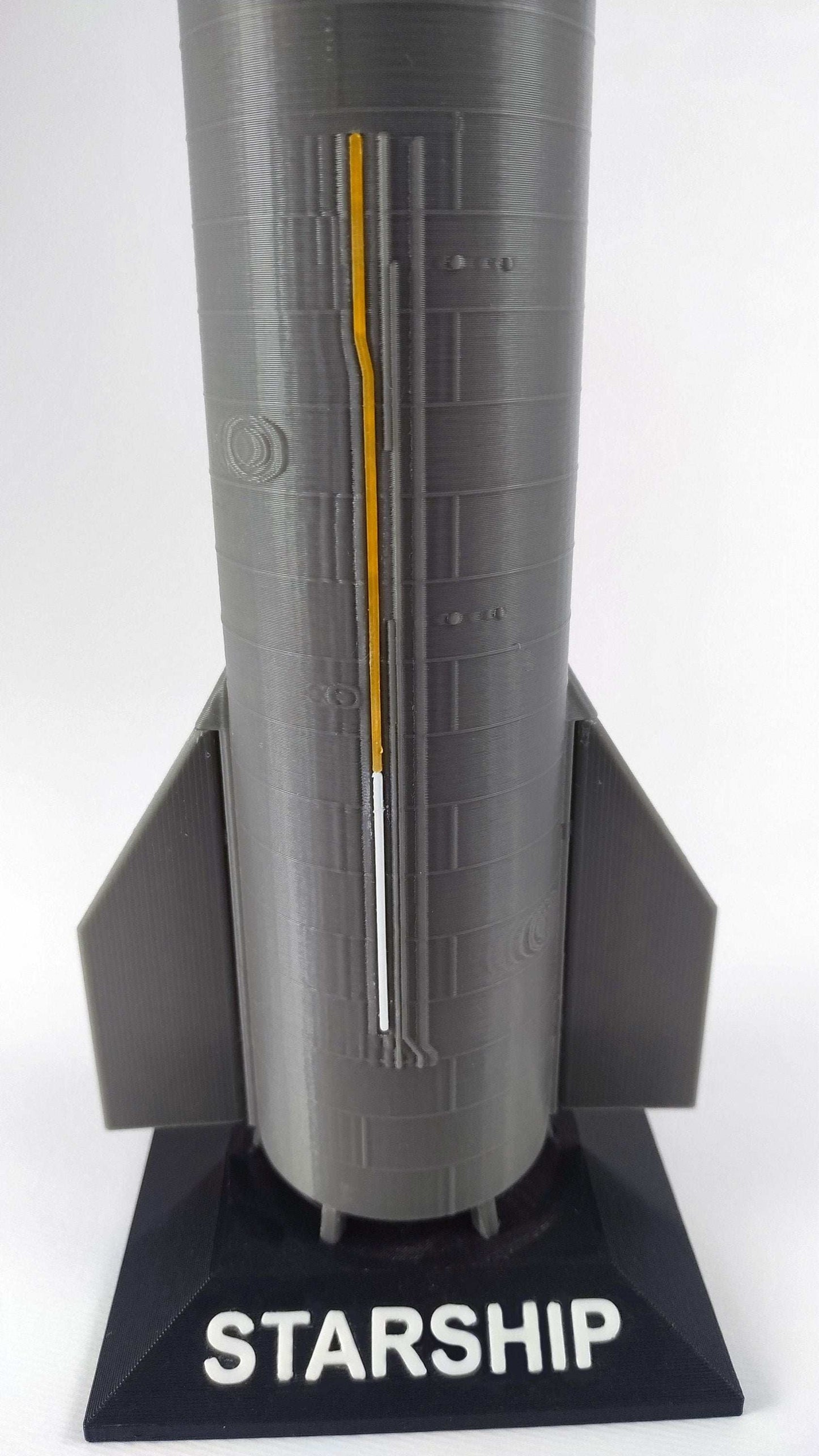 SpaceX Starship SN9 Rocket Model – 1:200 Scale Highly Detailed Collectible with Display Stand - 3DEvricPrinting