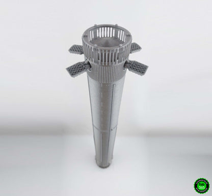 SpaceX Starship Super Heavy Booster 4 Model – Detailed 3D Printed First Stage Rocket for Collectors - 3DEvricPrinting