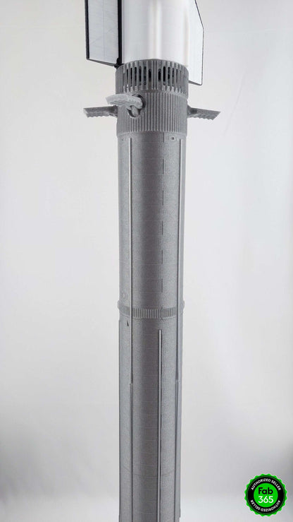 SpaceX Starship Super Heavy Booster 4 Model – Detailed 3D Printed First Stage Rocket for Collectors - 3DEvricPrinting