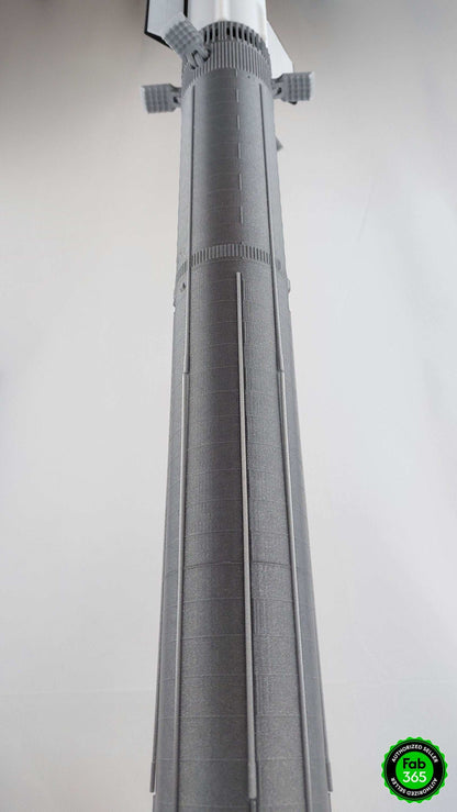 SpaceX Starship Super Heavy Booster 4 Model – Detailed 3D Printed First Stage Rocket for Collectors - 3DEvricPrinting
