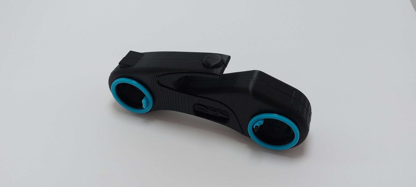 Tron Legacy Light Cycle 3D Printed Model – 5th Generation Dual Color Sci-Fi Motorcycle Replica - 3DEvricPrinting