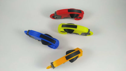 Tron Lightcycle 1982 Model Kit: 3D Printed Prop, 4-Piece Set - 3DEvricPrinting