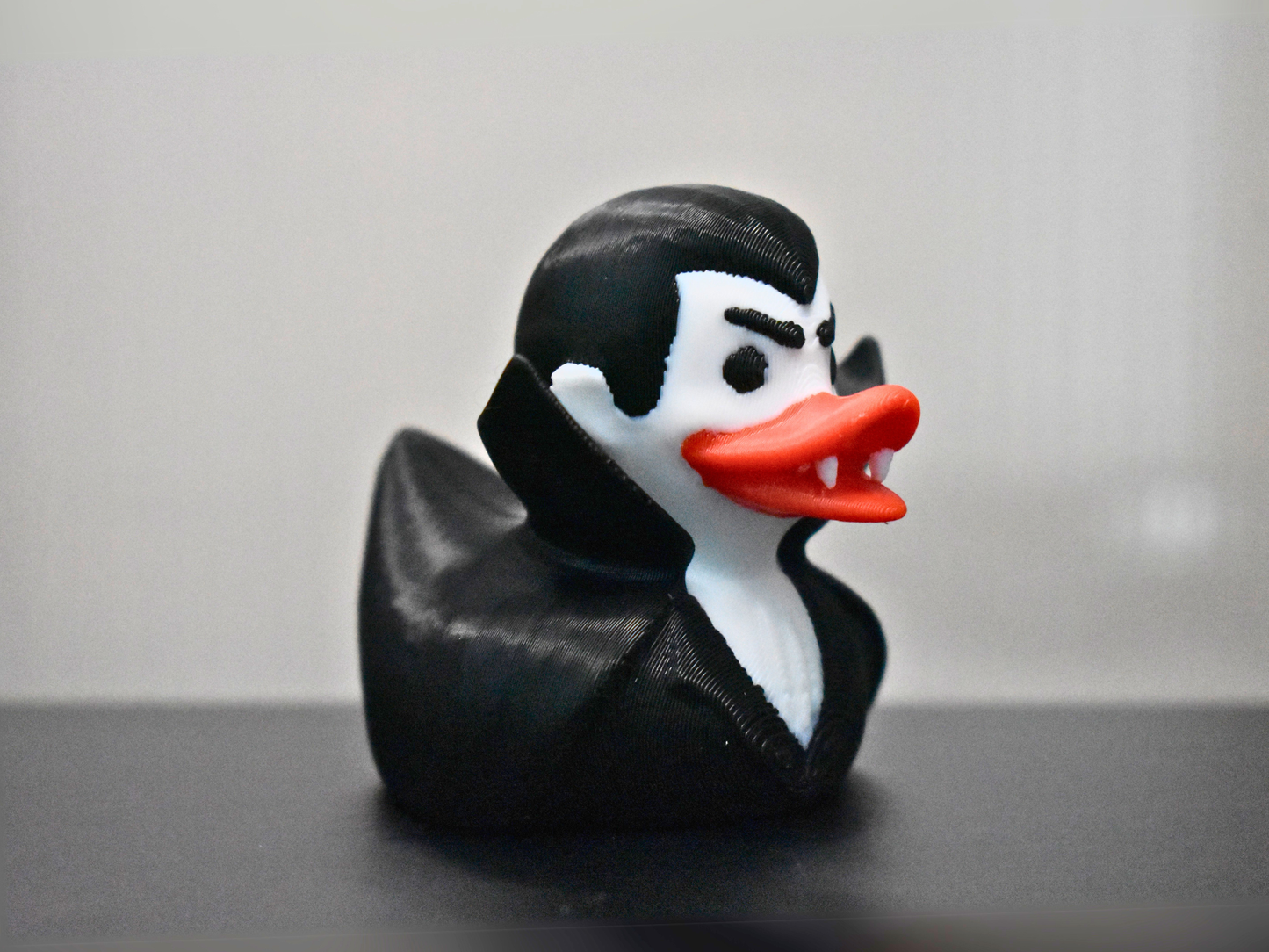 Vampire Duck 3D Printed Night Creature Figurine