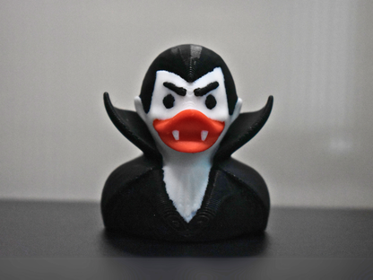 Vampire Duck 3D Printed Night Creature Figurine