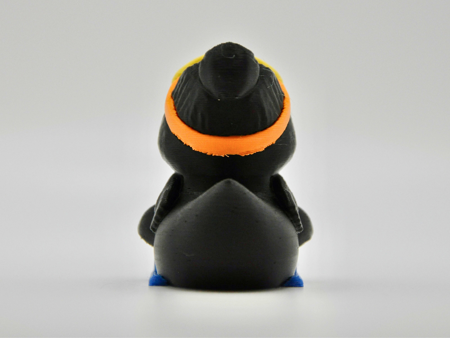 Winter Ski Duck 3D Printed Snow Sports Enthusiast Figurine