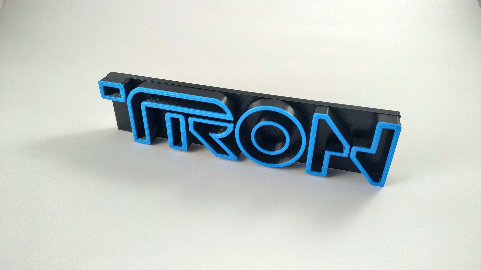 Tron Legacy Movie Logo - 3DEvricPrinting